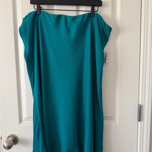 INC Teal Skirt